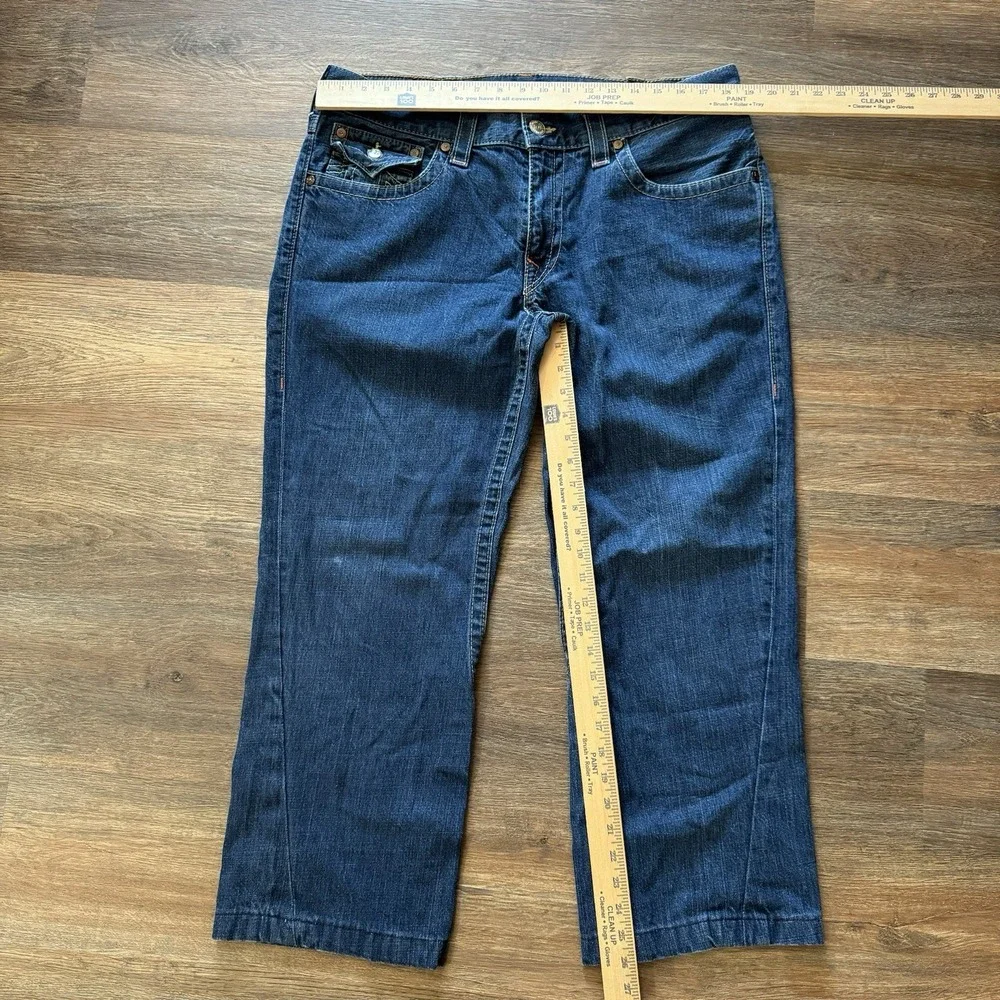 True Religion Joey Jeans Flap Pocket‎ Blue Men's Sz *38x26 READ